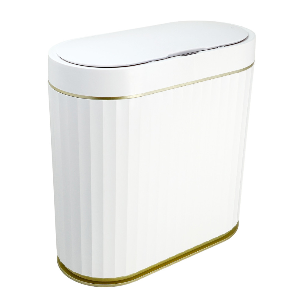 HOME USE κάδος απορριμμάτων HUH-0227 με φωτοκύτταρο, 9lt, λευκός