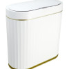 HOME USE κάδος απορριμμάτων HUH-0227 με φωτοκύτταρο, 9lt, λευκός