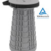 HOME USE πτυσσόμενο καρεκλάκι HUH-0231, αντοχή έως 250kg, 25.5x45cm, γκρι