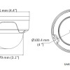 HIKVISION HIWATCH IP κάμερα HWI-D121H, POE, 2.8mm, 2MP, IP67 & IK10