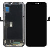 TW INCELL LCD ILCD-015 για iPhone Χ, camera-sensor ring, earmesh, μαύρη
