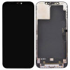 TW INCELL LCD για iPhone 12 Pro Max, camera-sensor ring, earmesh, μαύρη