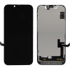 TW INCELL LCD για iPhone 14, camera-sensor ring, earmesh, μαύρη