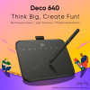 XP-PEN ταμπλέτα σχεδίασης με γραφίδα Deco 640, 160x90mm, μαύρο