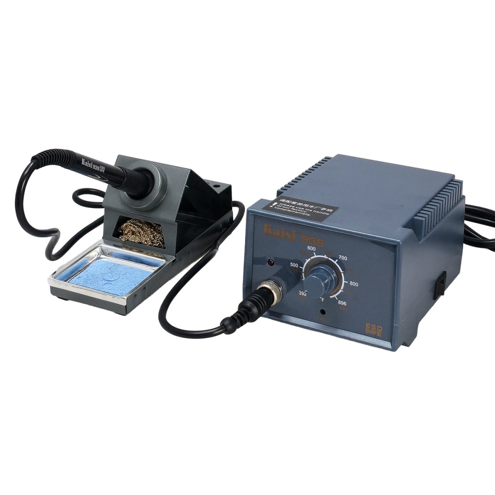 KAISI σταθμός συγκόλλησης 936 με κολλητήρι, 60W, 200~480°C