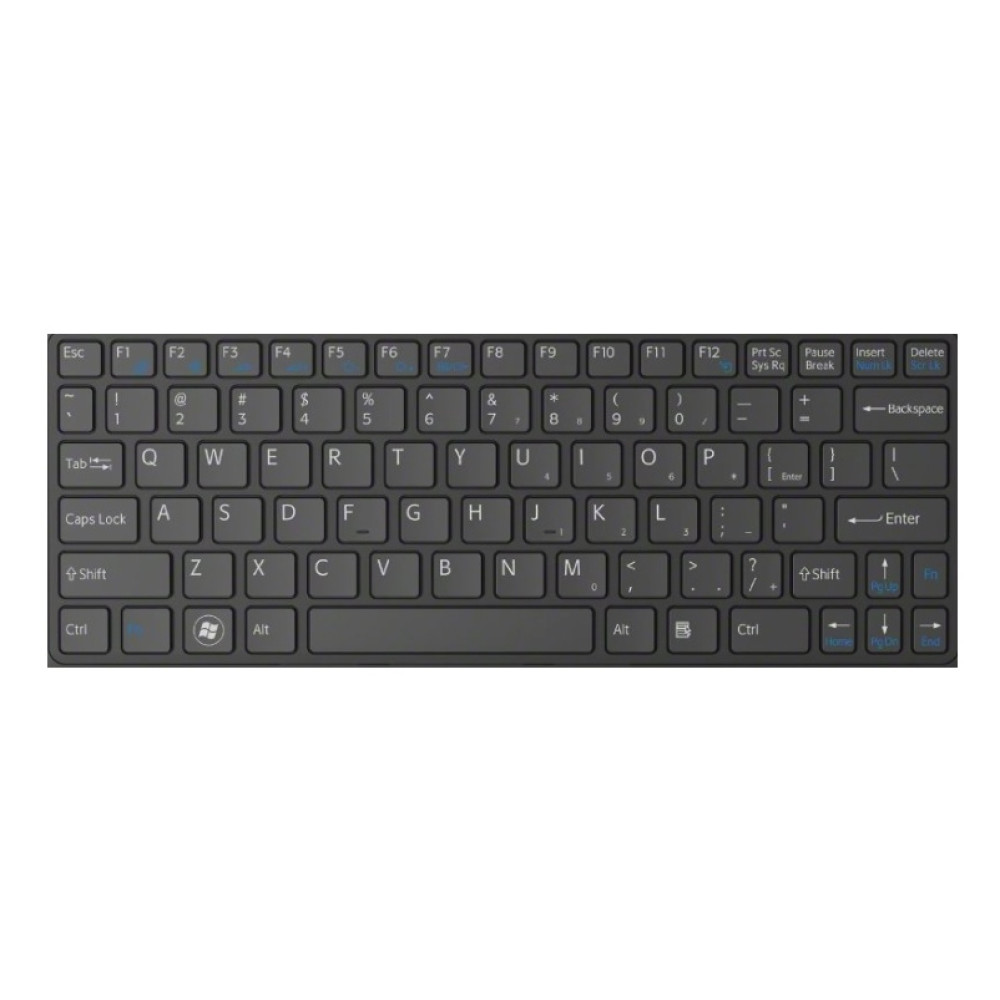 Πληκτρολόγιο για Sony VAIO SVE Series, μαύρο