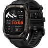 KOSPET smartwatch PULSE 2, heart rate, 1.96" AMOLED, GPS, 5 ATM & IP69, με φακό, μαύρο
