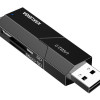 KAKUSIGA card reader KSC-1411 για SD & micro SD, 480Mbps, USB σύνδεση, μαύρο