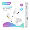 KAKUSIGA earphones με θήκη φόρτισης KSC-1482, True Wireless, 15mm, 35/300mAh, λευκά