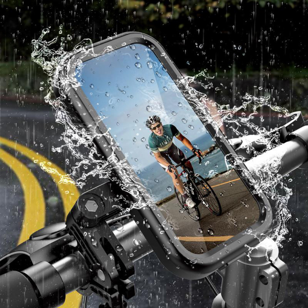 KAKUSIGA βάση ποδηλάτου για smartphone KSC-1532, IPX6, μαύρη