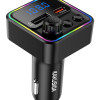 KAKUSIGA FM transmitter & φορτιστής KSC-1982, USB/USB-C, 55W, Bluetooth, μαύρο