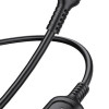 KAKUSIGA καλώδιο Lightning σε USB KSC-805, 2.4A, 480Mbps, 1m, μαύρο