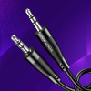 KAKUSIGA καλώδιο ήχου 3.5mm KSC-893, AUX, 1m, μαύρο