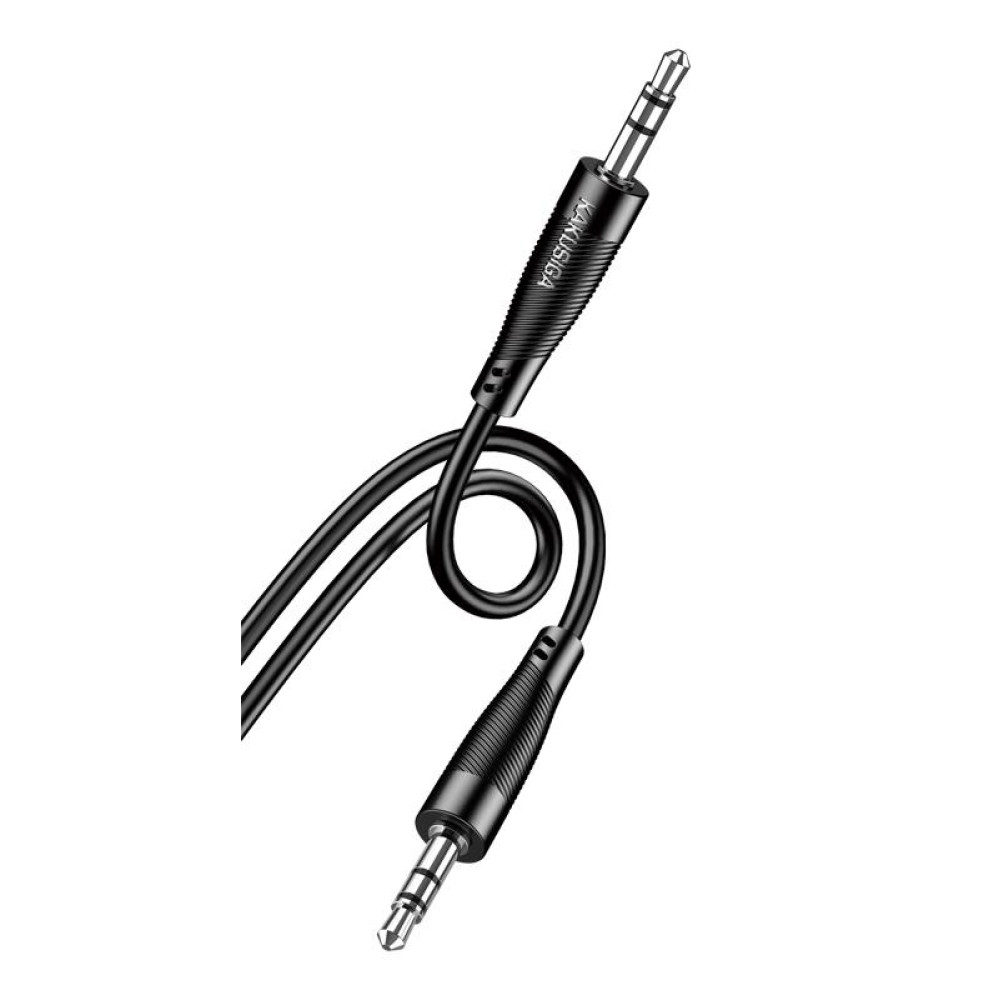KAKUSIGA καλώδιο ήχου 3.5mm KSC-893, AUX, 1m, μαύρο