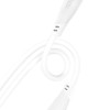 KAKUSIGA καλώδιο ήχου 3.5mm KSC-893, AUX, 1m, λευκό