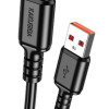KAKUSIGA καλώδιο USB-C σε USB KSC-982, 3A, 480Mbps, 1m, μαύρο