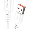 KAKUSIGA καλώδιο micro USB σε USB KSC-982, 3A, 480Mbps, 1m, λευκό