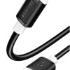 KAKUSIGA καλώδιο USB-C σε USB KSC-998, σιλικόνης, 5A, 480Mbps, 1m, μαύρο