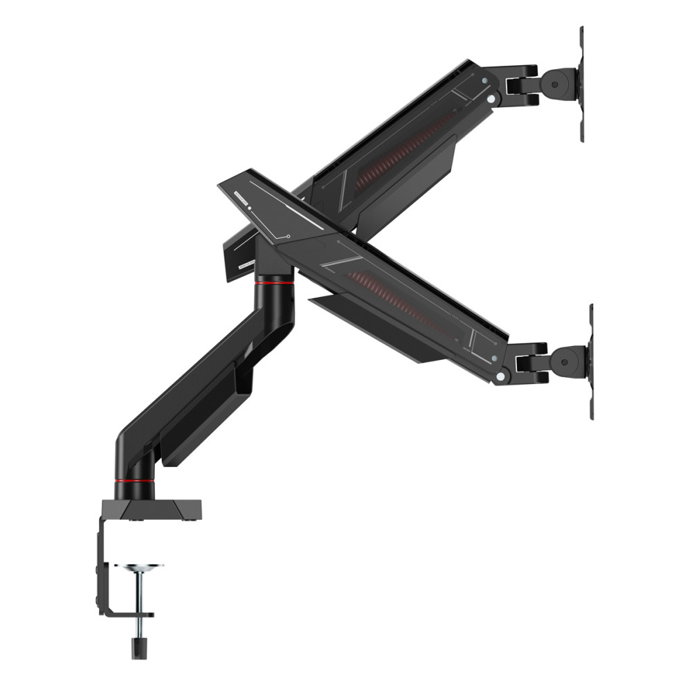 BRATECK βάση γραφείου για 2x οθόνες LDT114-C024, 17-35", έως 12kg