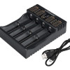 LIITOKALA φορτιστής LII-402 για μπαταρίες NiMH/CD, Li-Ion, IMR, 4 slots