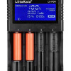 LIITOKALA φορτιστής LII-PD4 για μπαταρίες NiMH/CD, Li-Ion, IMR, 4 slots