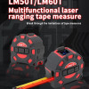 UNI-T ψηφιακό μέτρο laser LM60T, έως 60m, m/ft/in, με μετροταινία 5m