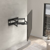 BRATECK επιτοίχια βάση τηλεόρασης LPA49-486XLD, 43-90", 80kg, heavy duty, full motion