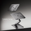 BRATECK μεταλλική βάση για laptop LPS09-02, 11~17", foldable, γκρι