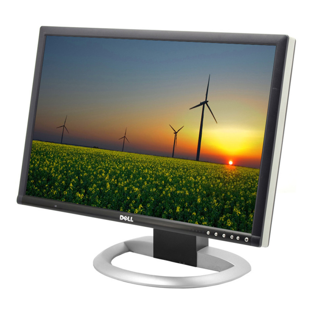 DELL used οθόνη 2405FPW LCD, 24" 1920x1200, VGA/DVI, Grade B