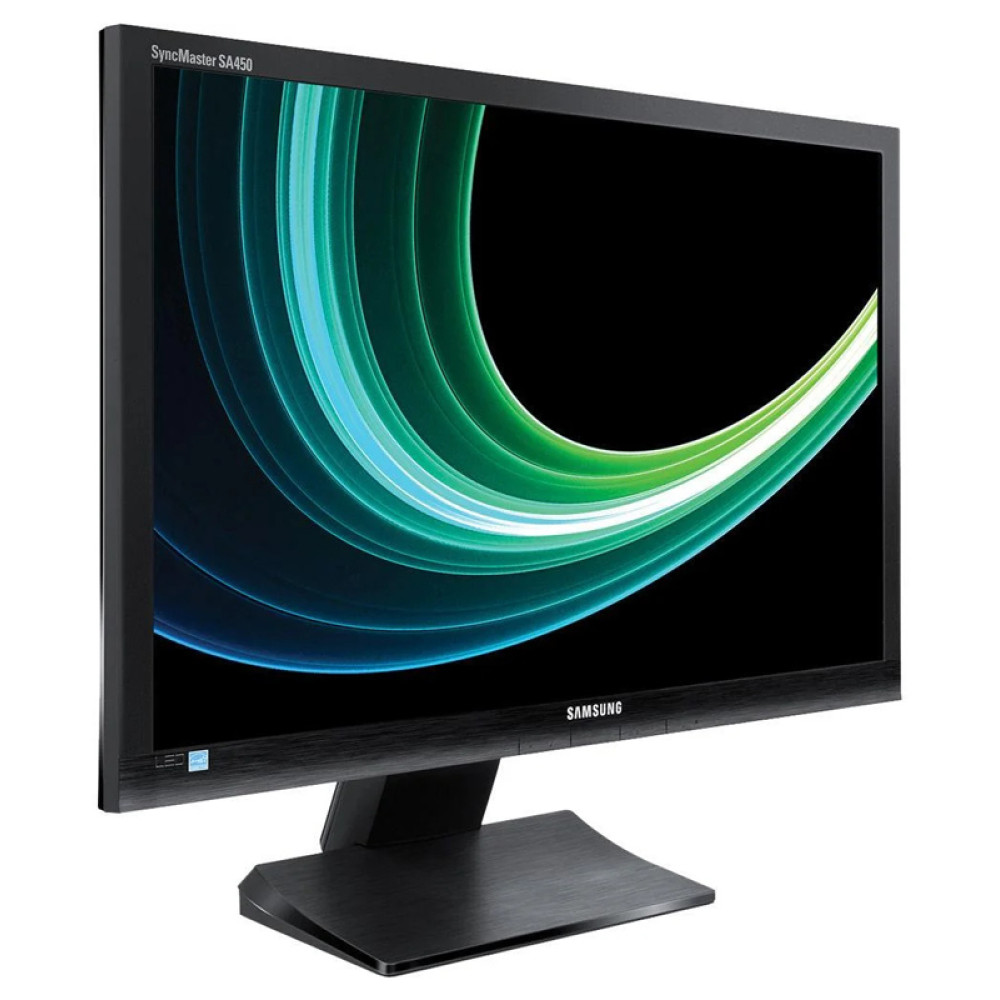 SAMSUNG used οθόνη S24A450BW LΕD, 24" 1920x1200px, VGA/DVI, Grade B