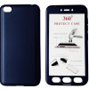 POWERTECH Θήκη Body 360° με Tempered Glass για Xiaomi Redmi Go, μπλε