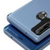 POWERTECH θήκη Clear view MOB-1518, Huawei Y6p, μπλε