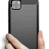 POWERTECH Θήκη Carbon Flex MOB-1523, Huawei Y5p, μαύρη