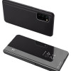 POWERTECH θήκη Clear View MOB-1610 για Samsung Galaxy A02s, μαύρη