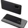 POWERTECH θήκη Clear View MOB-1642 για Samsung A72 5G, μαύρη
