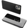 POWERTECH θήκη Clear View MOB-1666 για iPhone 13 mini, μαύρη