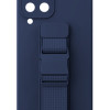 POWERTECH θήκη Rope MOB-1838 για Samsung Galaxy A42 5G, μπλε