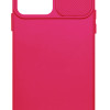 POWERTECH Θήκη Camshield Soft MOB-1883 για iPhone 15 Plus, ροζ