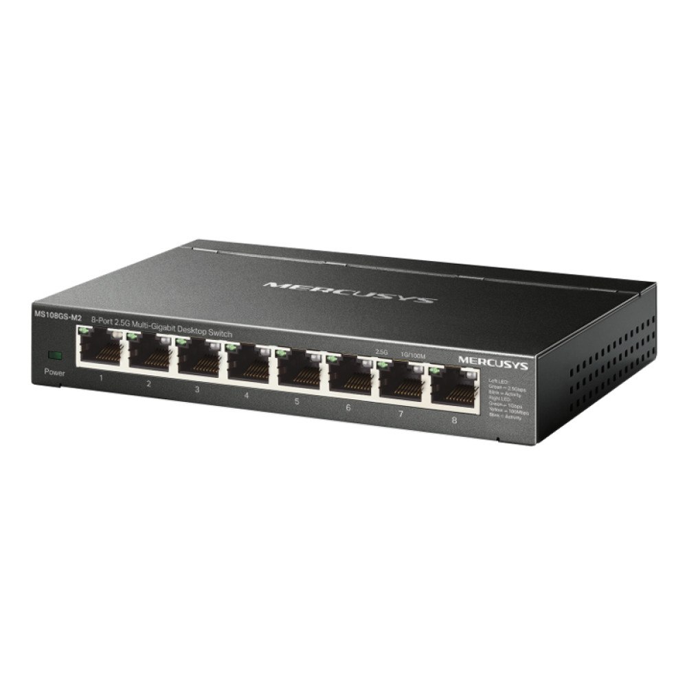 MERCUSYS desktop switch MS108GS-M2, 8x 2.5Gbps θύρες, UN/1.0