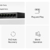 MERCUSYS Desktop Switch MS110CMP, 8x 10/100Mbps PoE+, 2x Gigabit, Ver. 1.0