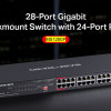 MERCUSYS rackmount switch MS128GP, 28x Gigabit θύρες, PoE+, V1.0