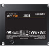 SAMSUNG SSD 870 Evo 2.5", 250GB, SATA 3, 560-530MB/s