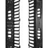 POWERTECH cable managment για rack NETW-0006, 23 θέσεων, πλαστικό, 2τμχ