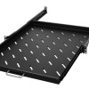 POWERTECH πτυσσόμενο ράφι για rack 19" NETW-0041, βάθος 570mm, μαύρο