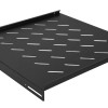 POWERTECH σταθερό ράφι για rack 19" NETW-0043, βάθος 475mm, μαύρο