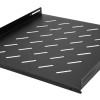 POWERTECH σταθερό ράφι για rack 19" NETW-0043, βάθος 475mm, μαύρο