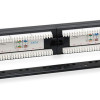 POWERTECH patch panel NETW-0046 για rack 19"/1U, 24 θυρών, CAT 6 UTP, μαύρο