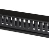 POWERTECH cable management NETW-0048 για rack 19"/1U, πλαστικό, μαύρο