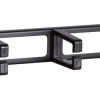 POWERTECH cable management NETW-0049 για rack 19"/1U, 5x γάντζοι, μαύρο