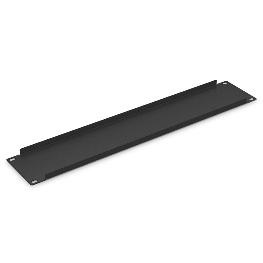 POWERTECH κάλυμμα panel NETW-0050 για rack 19"/2U, μεταλλικό, μαύρο